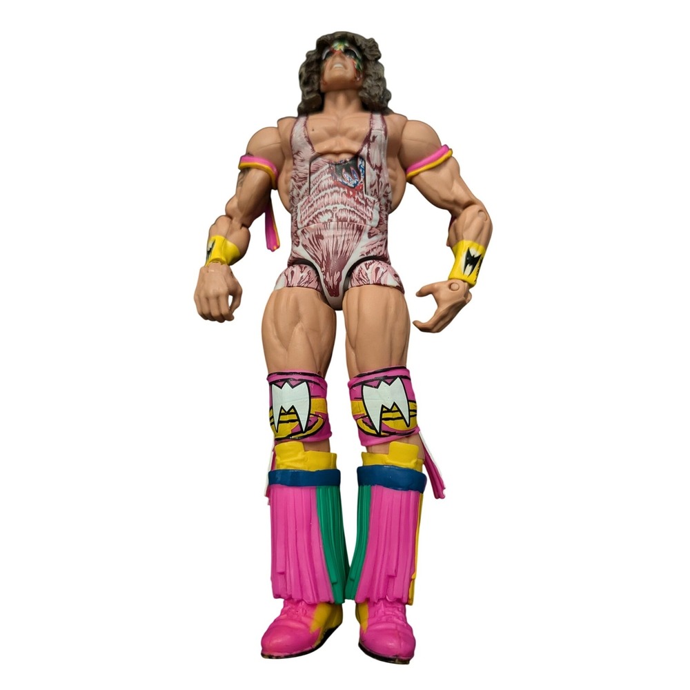 Mattel Ultimate Warrior Action Figure Unisex 7in Pink Elite Series 2011 Good